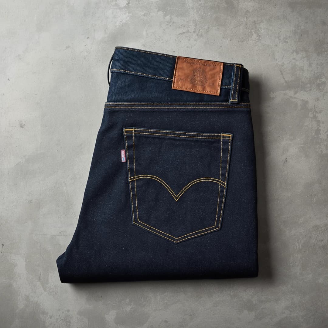 Dark Blue Indigo Jeans